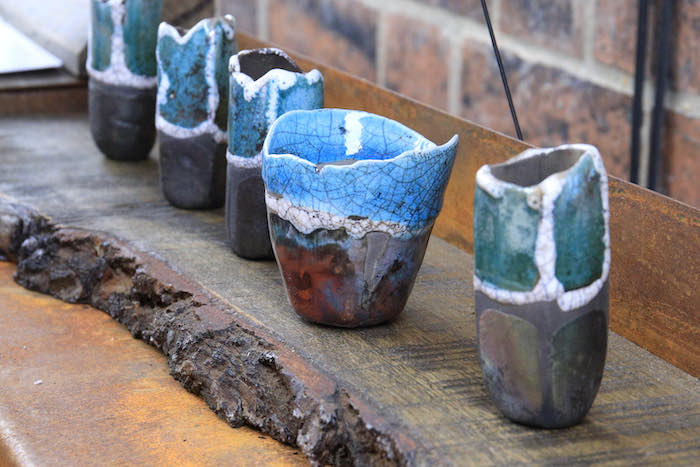 Ceramics by Ian Palmer on the Belper arts trail 